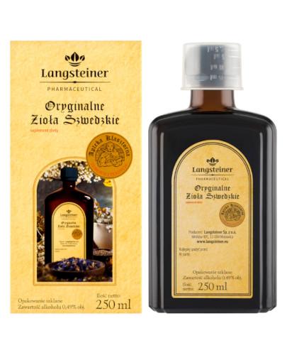 BITTER Oryginalne zioła szwedzkie - 250 ml - Apteka internetowa Melissa