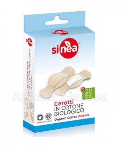 SINEA Plastry z opatrunkiem ze 100% bawełny organicznej - 20 szt. - Apteka internetowa Melissa
