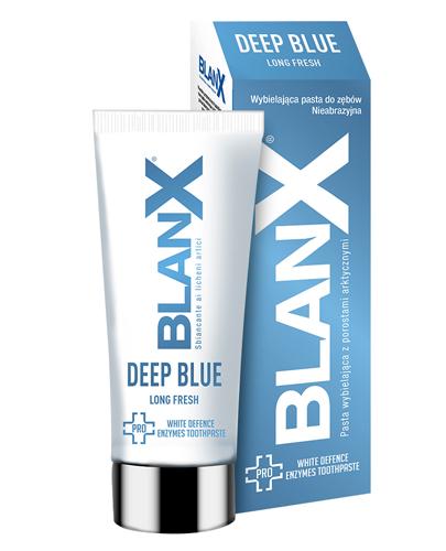  Blanx Pro Deep Blue Pasta do zębów wybielająca nieabrazyjna - 75 ml - cena, opinie, stosowanie  - Apteka internetowa Melissa  