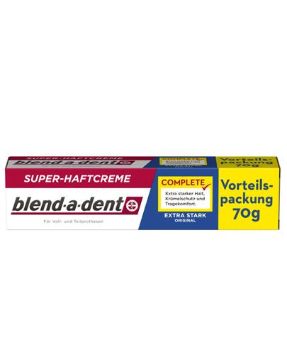 BLEND-A-DENT EXTRA STARK ORIGINAL Supermocny klej do protez - 70 g - Apteka internetowa Melissa