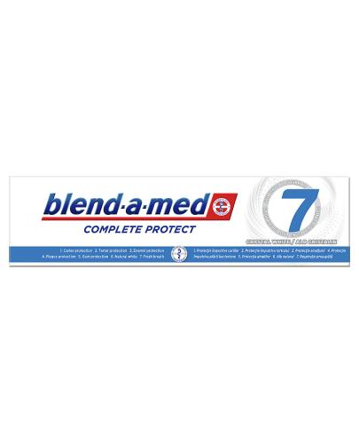  Blend-a-med Complete Protect 7 Pasta do zębów Krystaliczna biel - 100 ml - cena, opinie, właściwości - Apteka internetowa Melissa  