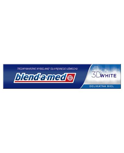  Blend-a-med Pasta do zębów 3D White Delikatna biel - 100 ml - cena, opinie, stosowanie - Apteka internetowa Melissa  