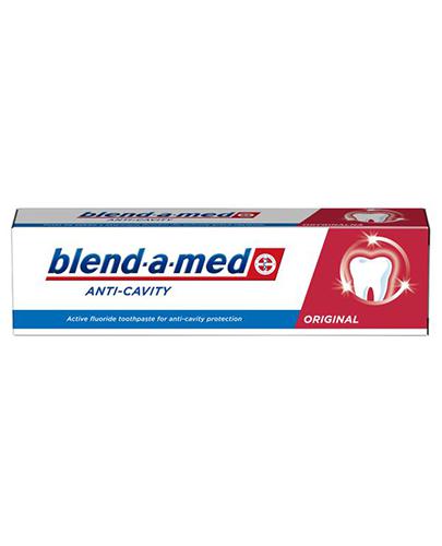 Blend-a-med Pasta do zębów Anti-Cavity Oryginal - 100 ml - cena, opinie, stosowanie - Drogeria Melissa