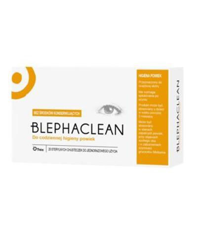 
                                                                          BLEPHACLEAN Chusteczki hypoalergiczne do higieny powiek - 20 szt. - Drogeria Melissa                                              