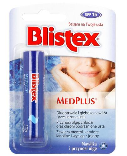  BLISTEX MEDPLUS Balsam do ust - 4,25 g - cena, opinie, wskazania - Apteka internetowa Melissa  