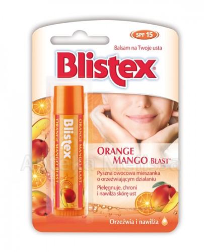 BLISTEX ORANGE MANGO Balsam do ust - 4,25 g - Apteka internetowa Melissa