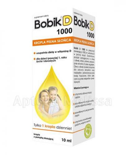  BOBIK D 1000 Krople - 10 ml - Apteka internetowa Melissa  