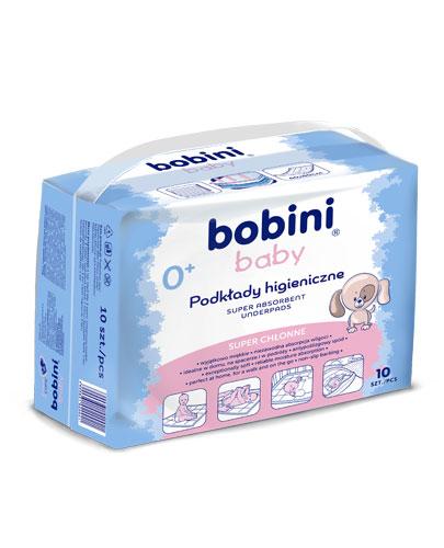  Bobini Baby Podkłady higieniczne dla niemowląt i dzieci, 10 sztuk - Apteka internetowa Melissa  