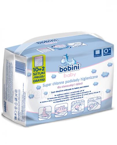 BOBINI BABY Super chłonne podkłady higieniczne - 10+2 szt. - Apteka internetowa Melissa  