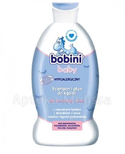 BOBINI BABY Hipoalergiczny szampon i płyn do kąpieli dla niemowląt i dzieci - 400 ml - Apteka internetowa Melissa
