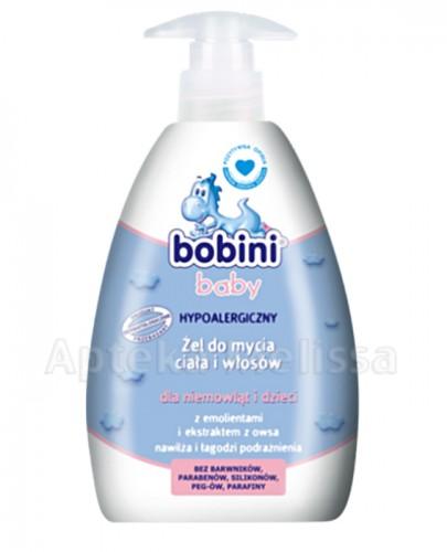 BOBINI BABY Hipoalergiczny żel do mycia ciała i włosów dla niemowląt i dzieci - 400 ml - Apteka internetowa Melissa