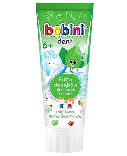 BOBINI Pasta do zębów dla dzieci powyżej 6 roku życia - 75 ml