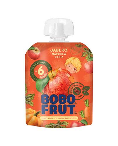  Bobo Frut jabłko marchewka dynia dla niemowląt po 6. miesiącu, 90 g - Apteka internetowa Melissa  