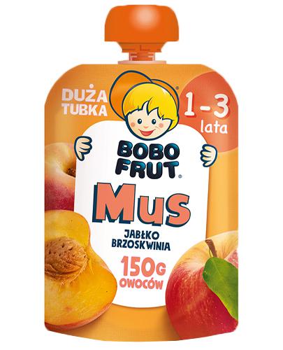  Bobo Frut Mus jabłko, brzoskwinia - 150 g - cena, opinie, właściwości - Apteka internetowa Melissa  
