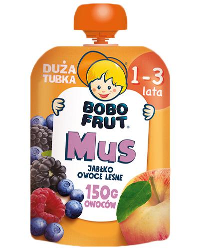  Bobo Frut Mus jabłko, owoce leśne - 150 g - cena, opinie, właściwości - Apteka internetowa Melissa  