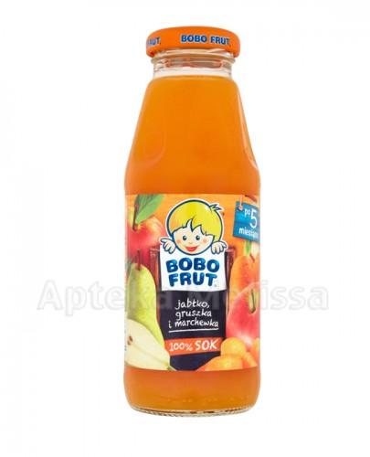 BOBO FRUT Sok jabłko, gruszka i marchewka po 5 m-cu - 300 ml - Apteka internetowa Melissa