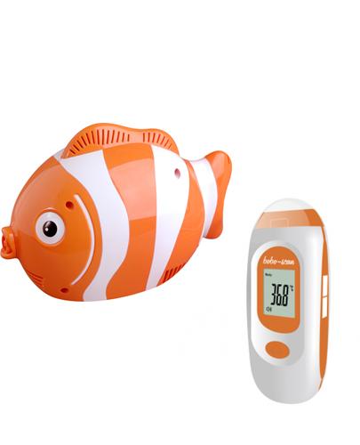 BOBO-NEB Inhalator kompresorowy tłokowy + BOBO-SCAN Termometr bezdotykowy na podczerwień - 1 szt. - cena, stosowanie, opinie - Drogeria Melissa
