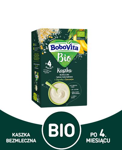  BoboVita Bio Kaszka bezmleczna ryżowo-kukurydziana z tapioką i bananem po 4 miesiącu - 200 g - cena, opinie, składniki - Apteka internetowa Melissa  