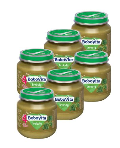 BOBOVITA Brokuły po 4 m-cu - 6 x 125 g - cena, opinie, właściwości - Apteka internetowa Melissa
