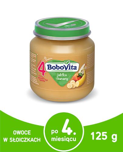 BOBOVITA Jabłka i banany po 4 m-cu - 125 g - Apteka internetowa Melissa