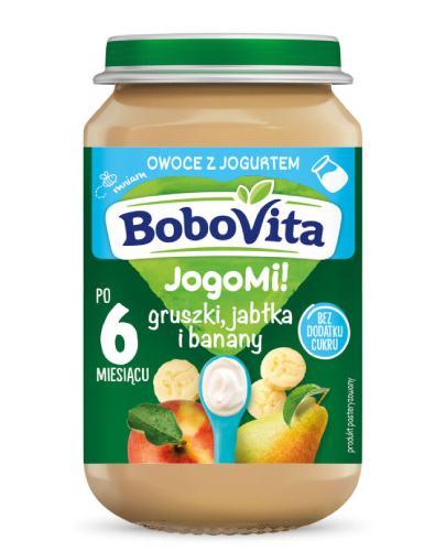  BoboVita jogurt gruszki jabłka banany 190 g - Apteka internetowa Melissa  