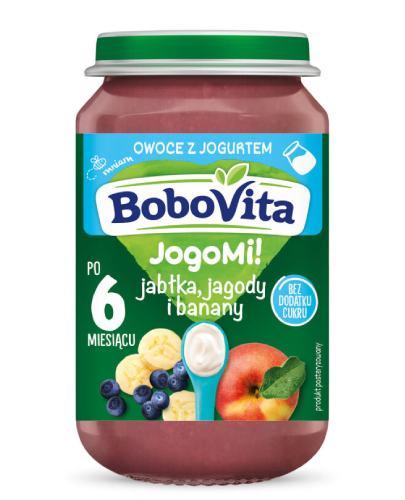  BoboVita jogurt jabłka jagody banany 190 ml - Apteka internetowa Melissa  