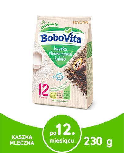  BOBOVITA JUNIOR Kaszka mleczno-ryżowa kakaowa po 12 miesiącu - 230 g - ważny do 2023-01-15  
