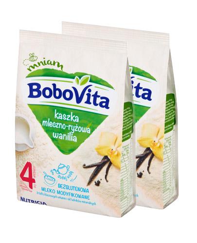  BOBOVITA Kaszka mleczno-ryżowa o smaku waniliowym po 4 m-cu - 2 x 230 g - Apteka internetowa Melissa  