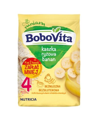  BoboVita Kaszka ryżowa banan, po 4 miesiącu - 2 x 180 g - cena, opinie, właściwości - Apteka internetowa Melissa  