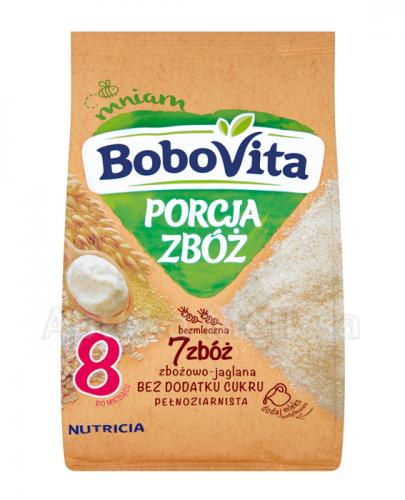BOBOVITA PORCJA ZBÓŻ Kaszka zbożowo-jaglana po 8 m-cu - 170 g - Apteka internetowa Melissa