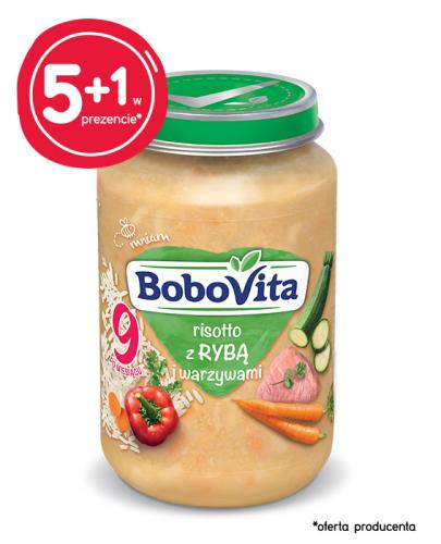 BOBOVITA Risotto z rybą i warzywami po 9 m-cu - 6 x 190 g - cena, opinie, skład - Apteka internetowa Melissa