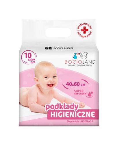 BOCIOLAND Jednorazowe podkłady 40 cm x 60 cm - 10 szt.