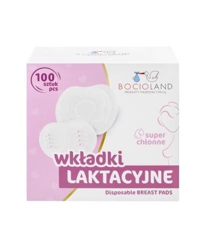 BOCIOLAND, wkładki laktacyjne BIG PACK, 100 sztuk