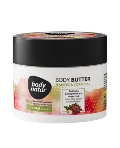  Body Natur Masło do ciała Czerwone owoce granat pitaja - 200 ml - cena, opinie, właściwości - Apteka internetowa Melissa  