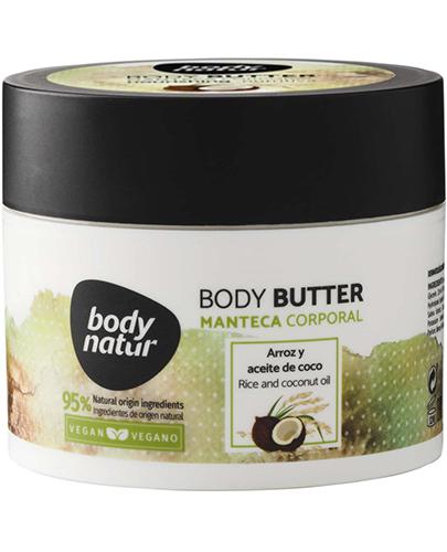Body Natur Masło do ciała Olej kokosowy i ryż - 200 ml - cena, opinie, wskazania - Apteka internetowa Melissa