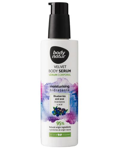 Body Natur Velvet body serum Czarne jagody i jagody acai - 200 ml - cena, opinie, skład - Apteka internetowa Melissa