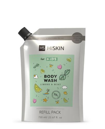  HISKIN Kids Body Wash Limone&Mint GREEN doypack, 700 ml - Apteka internetowa Melissa  