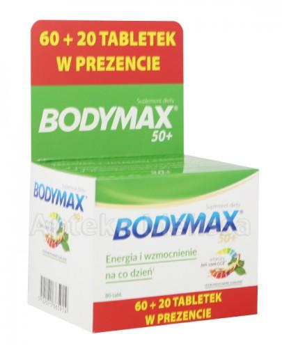 BODYMAX 50+ - 60 tabl. + 20 tabl. GRATIS!!! - Apteka internetowa Melissa