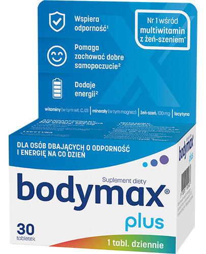  Bodymax Plus, 30 tabl., cena, opinie, skład - Apteka internetowa Melissa  