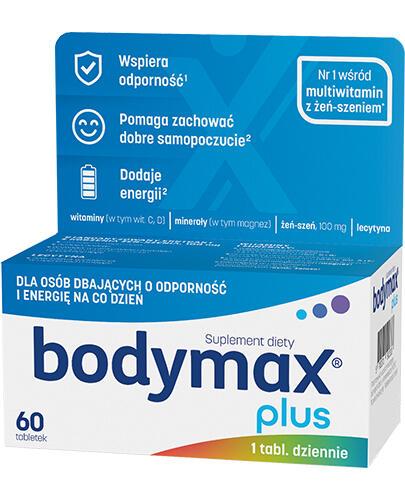  Bodymax Plus, 60 tabl., cena, opinie, wskazania - Apteka internetowa Melissa  