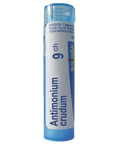  Boiron Antimonium crudum 9 CH Granulki, 4 g, cena, opinie, stosowanie - Apteka internetowa Melissa  