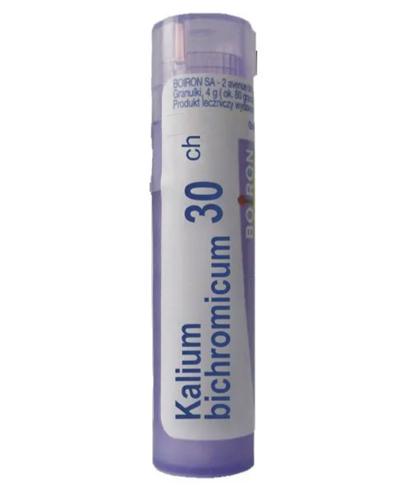  Boiron Kalium bichromicum 30 CH Granulki, 4 g, cena, opinie, stosowanie - Apteka internetowa Melissa  