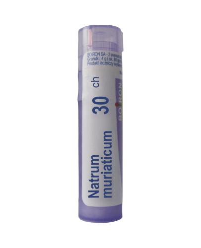 Boiron Natrum muriaticum 30 CH Granulki, 4 g, cena, opinie, skład