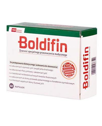  Boldifin - 60 kaps. - Zespół jelita drażliwego - cena, opinie, wskazania - Apteka internetowa Melissa  