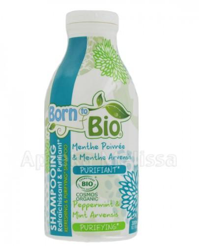BORN TO BIO REFRESHING&PURIFYING Szampon oczyszczający z miętą - 300 ml - Apteka internetowa Melissa