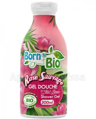 BORN TO BIO Żel pod prysznic dzika róża - 300 ml - Apteka internetowa Melissa