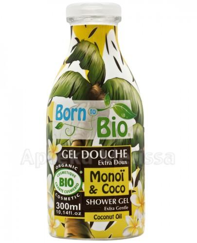  BORN TO BIO Żel pod prysznic monoi i kokos - 300 ml - Apteka internetowa Melissa  