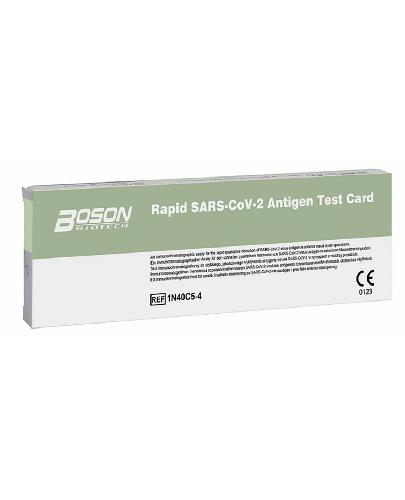  Boson Biotech Rapid SARS - CoV - 2 Antigen Test Card Test antygenowy, COVID-19, 1 sztuka - Apteka internetowa Melissa  