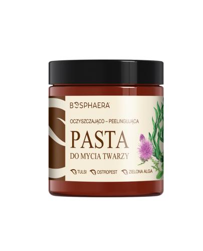 Bosphaera Oczyszczająco - peelingująca pasta do mycia twarzy - 100 g - cena, opinie, właściwości
