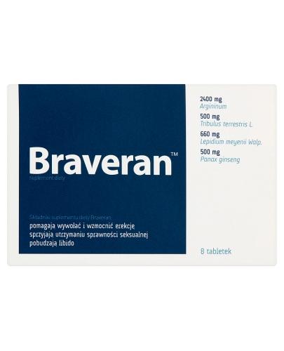  BRAVERAN, 8 tabletek - Apteka internetowa Melissa  